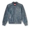 l-cobb Jachetă bomber din piele tratată l-cobb Jachetă bomber din piele tratată