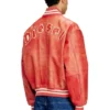 l-difordi-20th Jachetă bomber din piele cu logo Diesel l-difordi-20th Jachetă bomber din piele cu logo Diesel