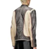 l-evert Jacheta de motociclist din piele cu efect trompe l’oeil l-evert Jacheta de motociclist din piele cu efect trompe l’oeil