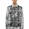 l-pylon-a Jachetă blouson din piele tratată l-pylon-a Jachetă blouson din piele tratată