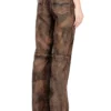 l-ysa Pantaloni din piele uzată, croiți în stil jeans l-ysa Pantaloni din piele uzată, croiți în stil jeans