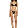 luna-dnm Sutien triunghiular din microfibră cu cristale luna-dnm Sutien triunghiular din microfibră cu cristale