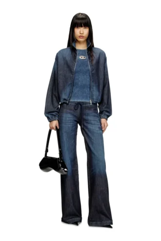 m-anchor-a-sl Top tubular din tricot cu nervuri, cu Oval D