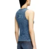 m-anchor-a-sl Top tubular din tricot cu nervuri, cu Oval D