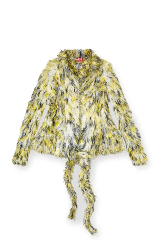 m-annaine Cardigan deschis în față din tricot pufos m-annaine Cardigan deschis în față din tricot pufos