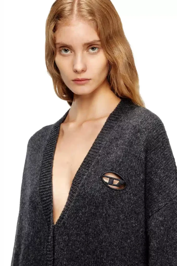 m-areela Cardigan din amestec de lână și alpaca