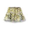 m-astrella Fustă mini din tricot jacquard pufos