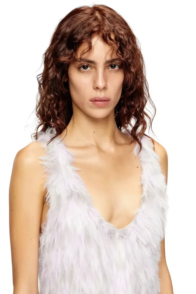 m-astrid Rochie mini din tricot jacquard pufos m-astrid Rochie mini din tricot jacquard pufos