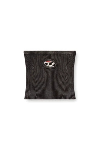 m-clarksvillex-c Top tubular din tricot cu logo decupat