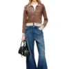 m-loren Cardigan cu imprimeu estompat pe revers m-loren Cardigan cu imprimeu estompat pe revers