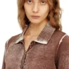 m-loren Cardigan cu imprimeu estompat pe revers m-loren Cardigan cu imprimeu estompat pe revers