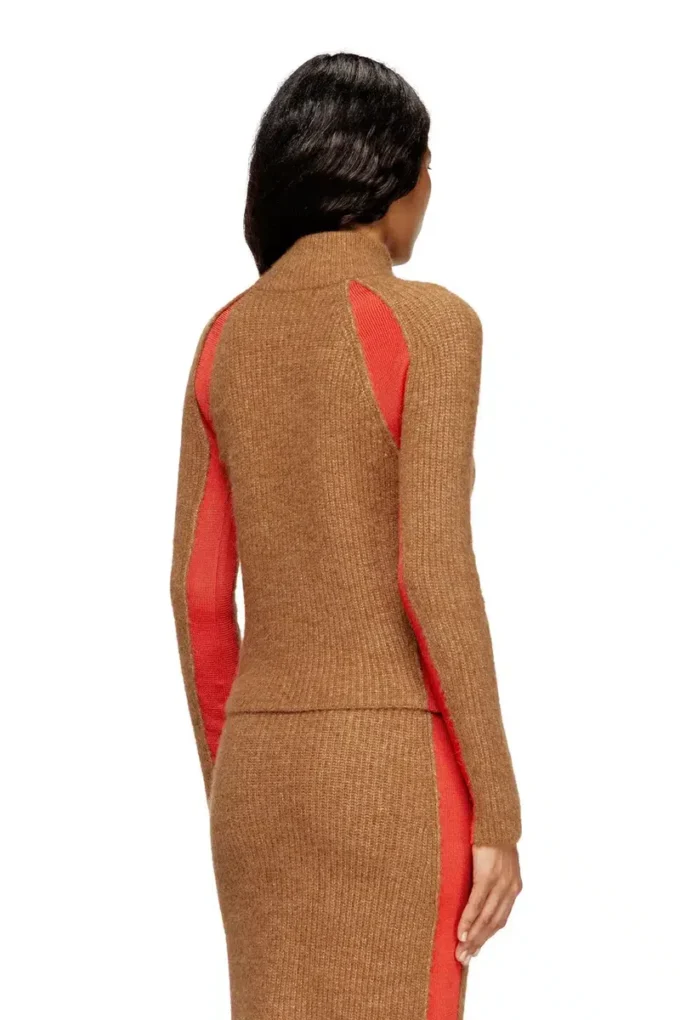 m-louise Cardigan din amestec de alpaca cu inserții contrastante m-louise Cardigan din amestec de alpaca cu inserții contrastante