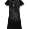 m-lourens Rochie midi polo din tricot cu imprimeu inversat