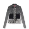 m-melissa Cardigan cu fermoar și buzunare cargo din denim m-melissa Cardigan cu fermoar și buzunare cargo din denim