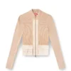 m-melissa Cardigan cu fermoar și buzunare cargo din denim m-melissa Cardigan cu fermoar și buzunare cargo din denim