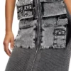 m-melti Rochie midi din tricot cu buzunare contrastante