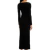m-oloni Rochie midi din lână cu inserție m-oloni Rochie midi din lână cu inserție