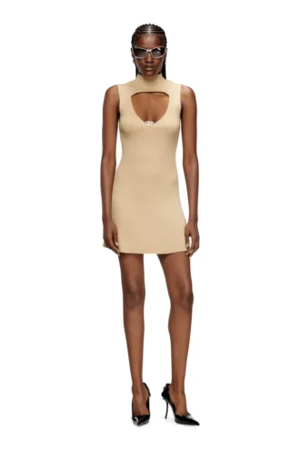 m-oloni-short Rochie mini din lână cu inserție m-oloni-short Rochie mini din lână cu inserție