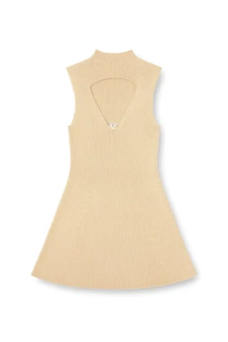 m-oloni-short Rochie mini din lână cu inserție m-oloni-short Rochie mini din lână cu inserție