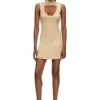 m-oloni-short Rochie mini din lână cu inserție m-oloni-short Rochie mini din lână cu inserție