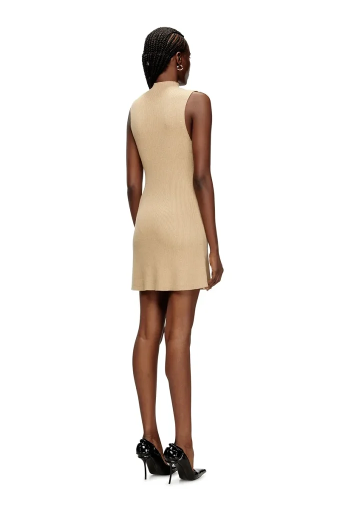 m-oloni-short Rochie mini din lână cu inserție m-oloni-short Rochie mini din lână cu inserție