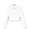 m-valari Top din tricot cu nervuri din amestec de viscoză cu Oval D m-valari Top din tricot cu nervuri din amestec de viscoză cu Oval D