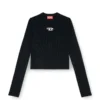 m-valari Top din tricot cu nervuri din amestec de viscoză cu Oval D m-valari Top din tricot cu nervuri din amestec de viscoză cu Oval D