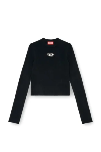 m-valari Top din tricot cu nervuri din amestec de viscoză cu Oval D m-valari Top din tricot cu nervuri din amestec de viscoză cu Oval D