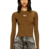 m-valari Top din tricot cu nervuri din amestec de viscoză cu Oval D m-valari Top din tricot cu nervuri din amestec de viscoză cu Oval D