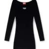 m-vera Rochie cu umeri decupați din tricot cu nervuri m-vera Rochie cu umeri decupați din tricot cu nervuri