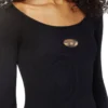 m-vera Rochie cu umeri decupați din tricot cu nervuri m-vera Rochie cu umeri decupați din tricot cu nervuri