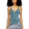 maura-dnm Body din bumbac elastic spălat cu efect marmorat maura-dnm Body din bumbac elastic spălat cu efect marmorat