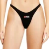 micro-punchy-d-core-3pack Set de 3 tanga din bumbac elastic cu logo