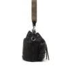 multi-pkts bucket x Geantă tip sac cu multiple buzunare din denim spălat multi-pkts bucket x Geantă tip sac cu multiple buzunare din denim spălat
