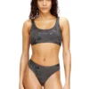 oriba-gft Sutien din bumbac elastic cu imprimeu metalic oriba-gft Sutien din bumbac elastic cu imprimeu metalic