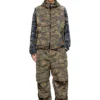 p-anic Pantaloni cargo din nailon cu imprimeu camuflaj p-anic Pantaloni cargo din nailon cu imprimeu camuflaj