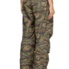 p-anic Pantaloni cargo din nailon cu imprimeu camuflaj p-anic Pantaloni cargo din nailon cu imprimeu camuflaj