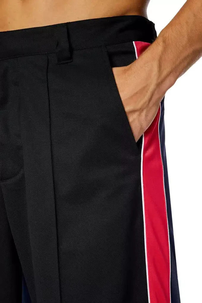 p-devlin Pantaloni hibrizi din lână răcoroasă și tricou tehnic p-devlin Pantaloni hibrizi din lână răcoroasă și tricou tehnic
