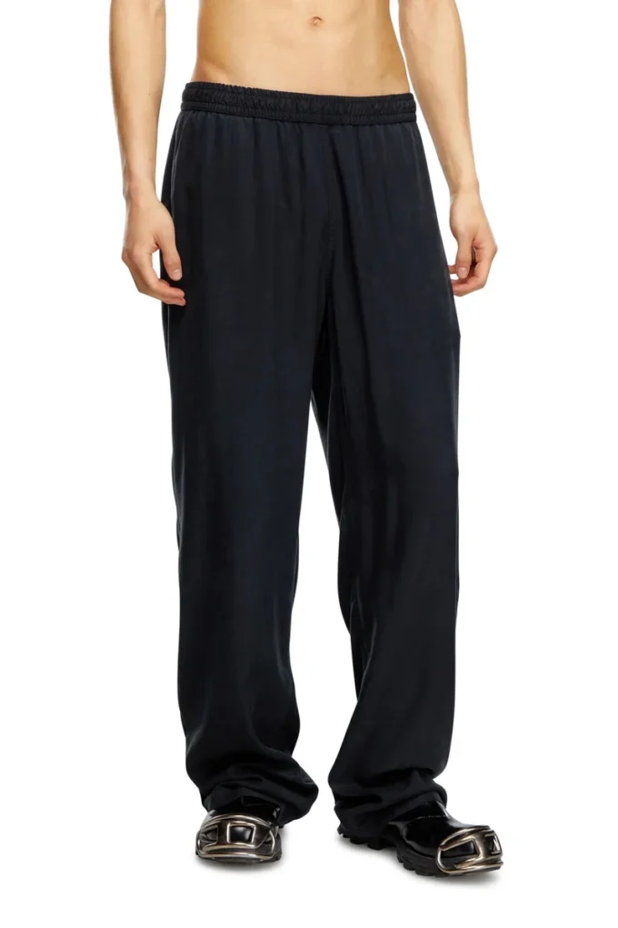 p-dreyer-c Pantaloni cu șnur din twill decolorat p-dreyer-c Pantaloni cu șnur din twill decolorat