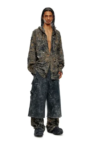 p-eckyo-peeloval Pantaloni Oval D din jersey marmorat
