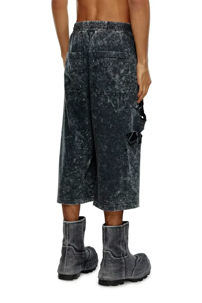 p-eckyo-peeloval Pantaloni Oval D din jersey marmorat