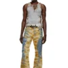 p-fro-dev Pantaloni camuflaj cu muselină detașabilă p-fro-dev Pantaloni camuflaj cu muselină detașabilă