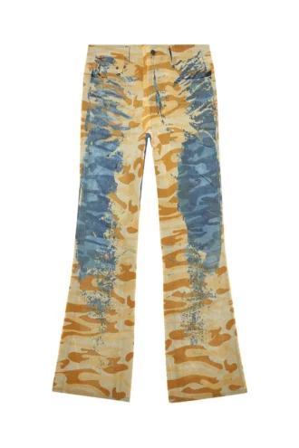 p-fro-dev Pantaloni camuflaj cu muselină detașabilă