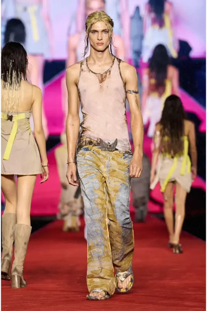 p-fro-dev Pantaloni camuflaj cu muselină detașabilă p-fro-dev Pantaloni camuflaj cu muselină detașabilă