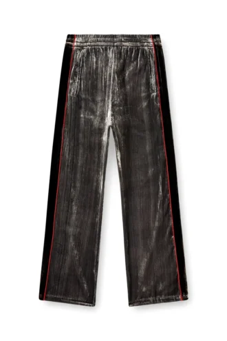 p-hay Pantaloni de trening din catifea tratată