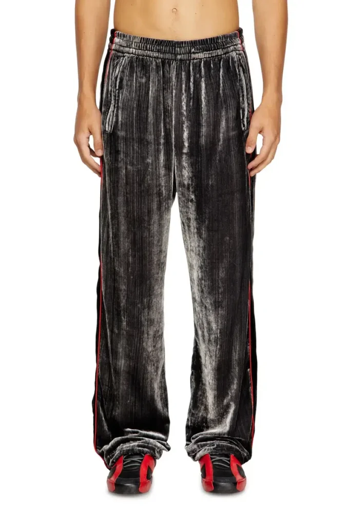 p-hay Pantaloni de trening din catifea tratată p-hay Pantaloni de trening din catifea tratată