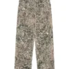 p-hokney Pantaloni camuflaj cu finisaj distrus p-hokney Pantaloni camuflaj cu finisaj distrus