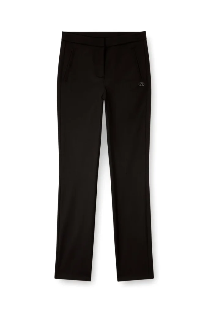 p-lacer-r2 Pantaloni din amestec de lână cu buzunare aplicate p-lacer-r2 Pantaloni din amestec de lână cu buzunare aplicate