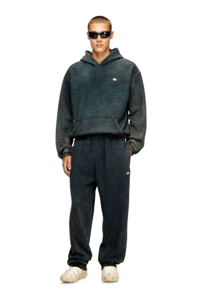 p-marky-cuff Pantaloni cu șnur și tiv cu nervuri p-marky-cuff Pantaloni cu șnur și tiv cu nervuri