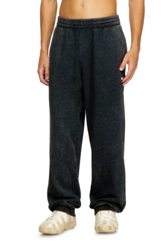 p-marky-cuff Pantaloni cu șnur și tiv cu nervuri
